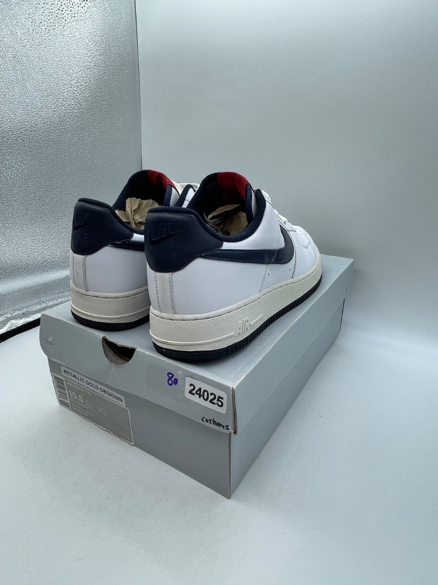 Nike Air Force 1 '07 'Gold Obsidian' 10.5 (Moderately Worn Pre-Owned)Nike - Image 5