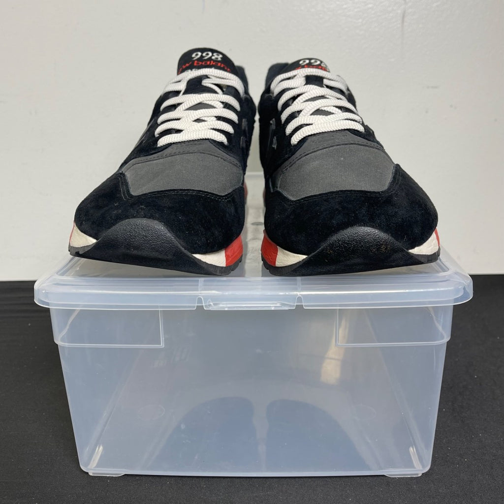 New Balance 998 Kithstrike Black Red 13 (Moderately Worn Pre-Owned)New BalanceBlack/Red - Image 2