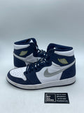 Jordan 1 Retro High CO.JP Midnight Navy (2020) 12 (Heavily Worn Pre-Owned) - Image 1