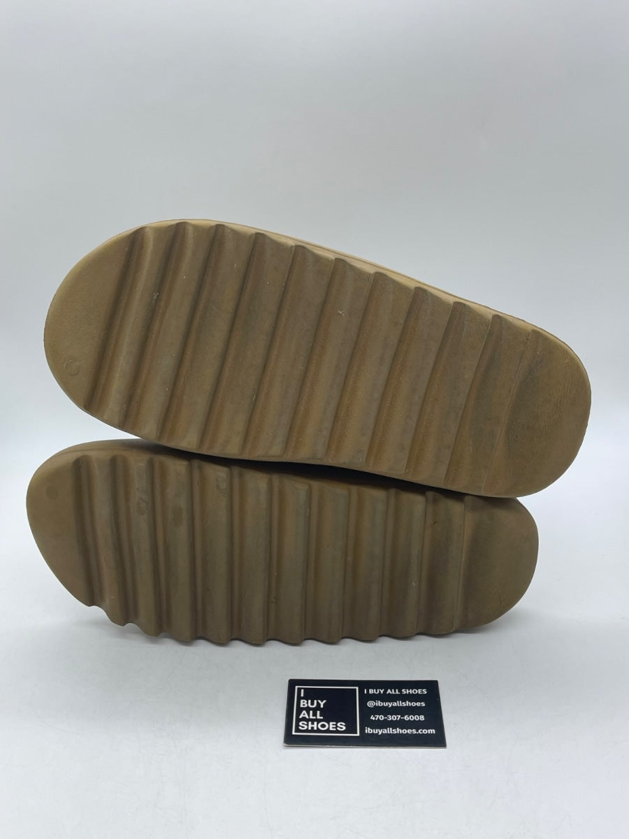 adidas Yeezy Slide Ochre 13 (Heavily Worn Pre-Owned) - Image 7