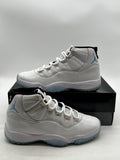Jordan 11 Retro Legend Blue (2024) 8.5 (Moderately Worn Pre-Owned)JordanWhite/Legend Blue/Black - Image 1