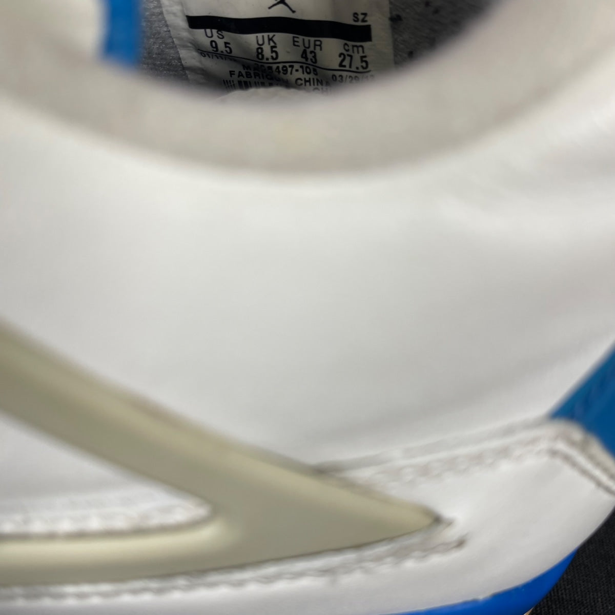 Jordan 4 Retro Military Blue (2012) (Size 9.5) - Image 6