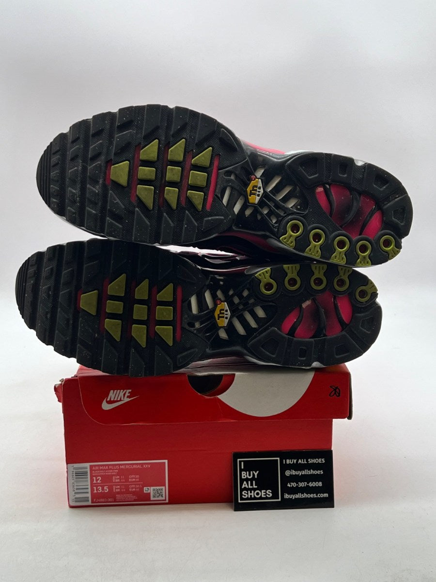 Nike Air Plus Mercurial XXV Hyper Pink and Volt 12 (Moderately Worn Pre-Owned) - Image 8