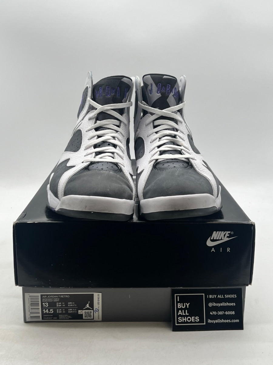 Jordan 7 Retro Flint (2021) 13 (Lightly Worn Pre-Owned) - Image 2