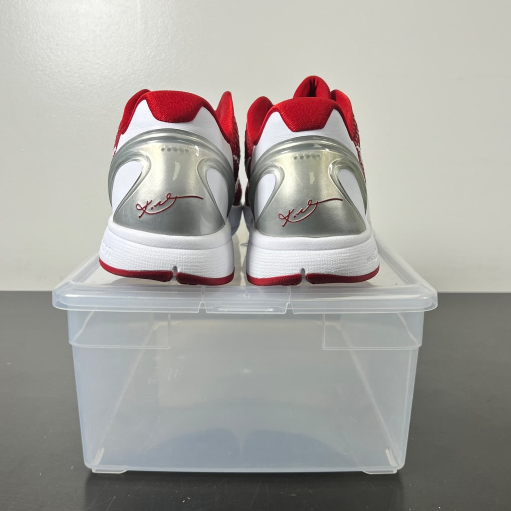 Nike Kobe 6 TB Varsity Red 12 (New Pre-Owned)NikeVarsity Red/White/Metallic Silver - Image 6