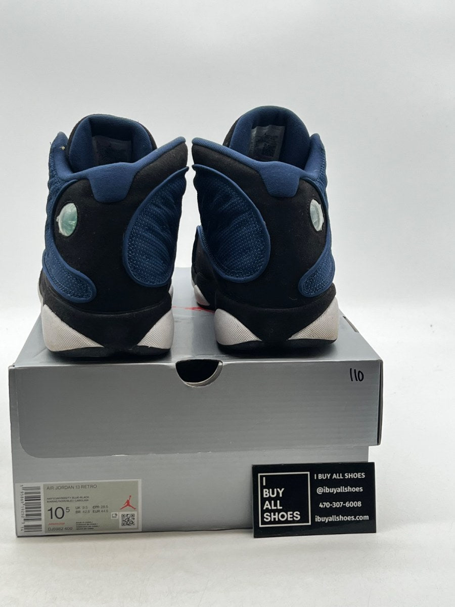 Jordan 13 Retro Brave Blue 10.5 (Moderately Worn Pre-Owned) - Image 3