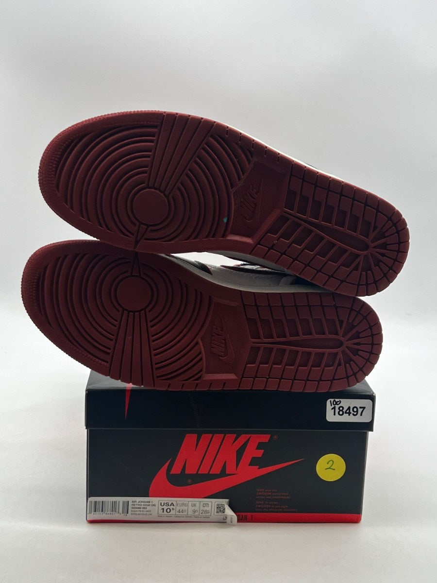 Jordan 1 Retro High Bloodline 10.5 (Moderately Worn Pre-Owned) - Image 17