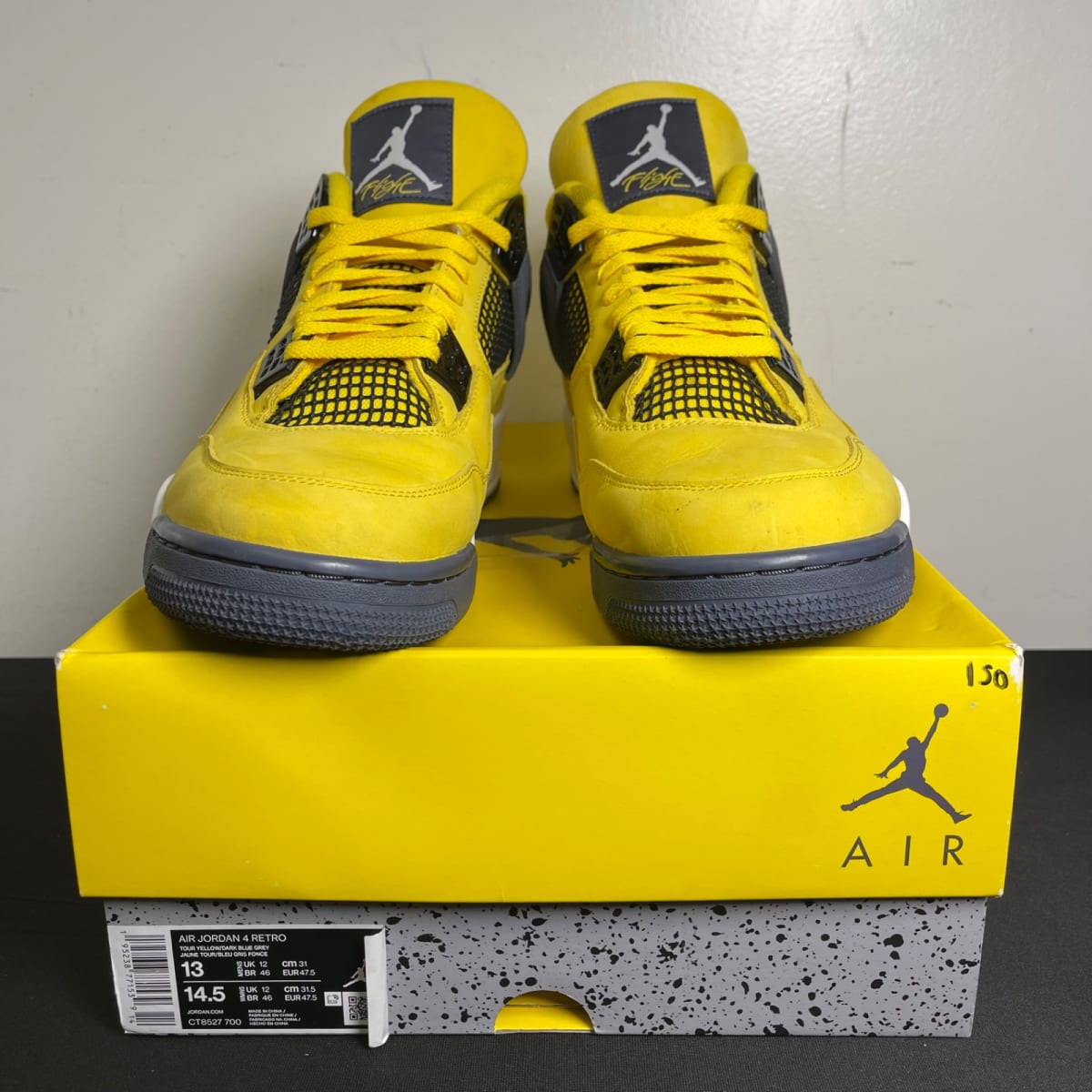 Jordan 4 Retro Lightning (2021) (Size 13) - aux