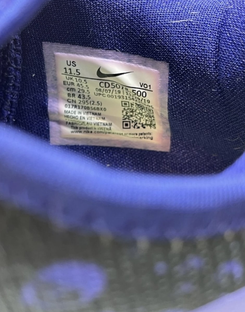 Nike PG 4 Gatorade 11.5 (Lightly Worn Pre-Owned)NikeRegency Purple/Barely Volt-Total Orange-Regency Purple - Image 8