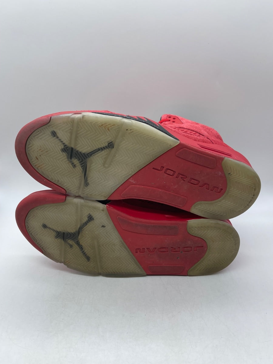 Jordan 5 Retro Red Suede 13 (Moderately Worn Pre-Owned)JordanUniversity Red/Black - Image 7