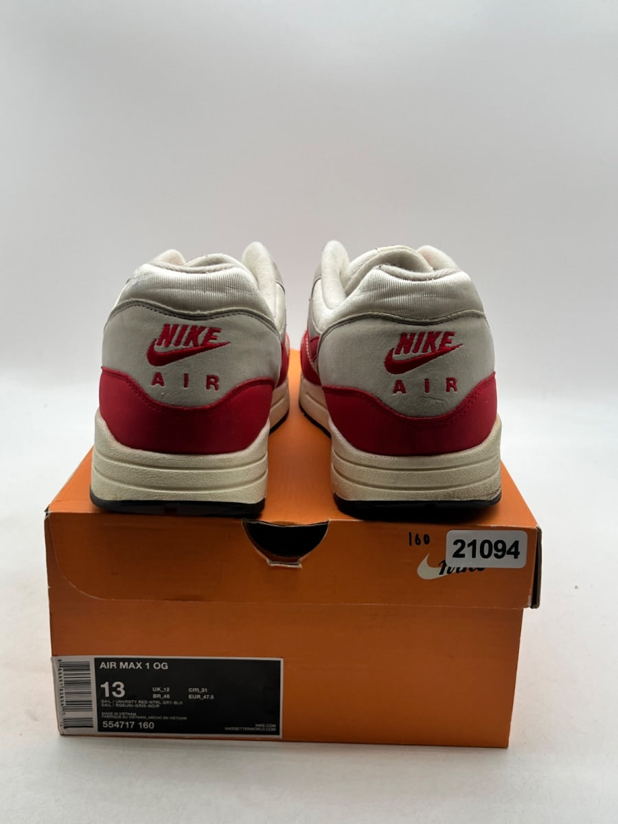 Nike Air Max 1 OG Vintage 13 (Moderately Worn Pre-Owned) - Image 3