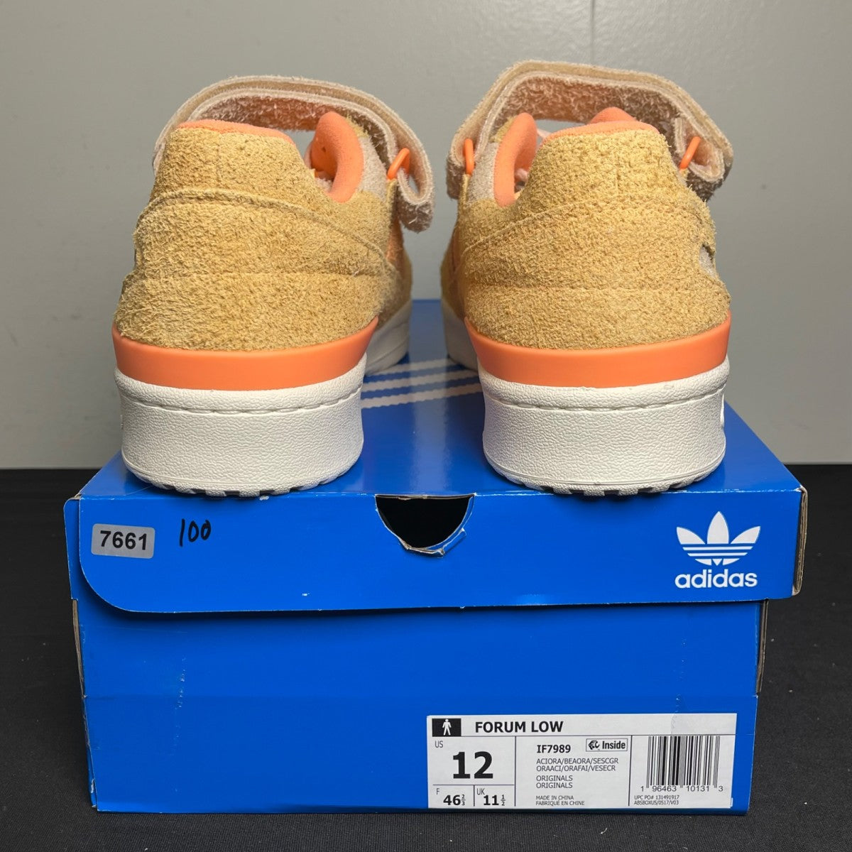 Snipes x adidas Forum Low 'Peach Tree' (Size 12) - Image 4
