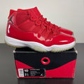 Jordan 11 Retro Win Like 96 10 (Moderately Worn Pre-Owned)JordanGym Red/Black-White - Image 1