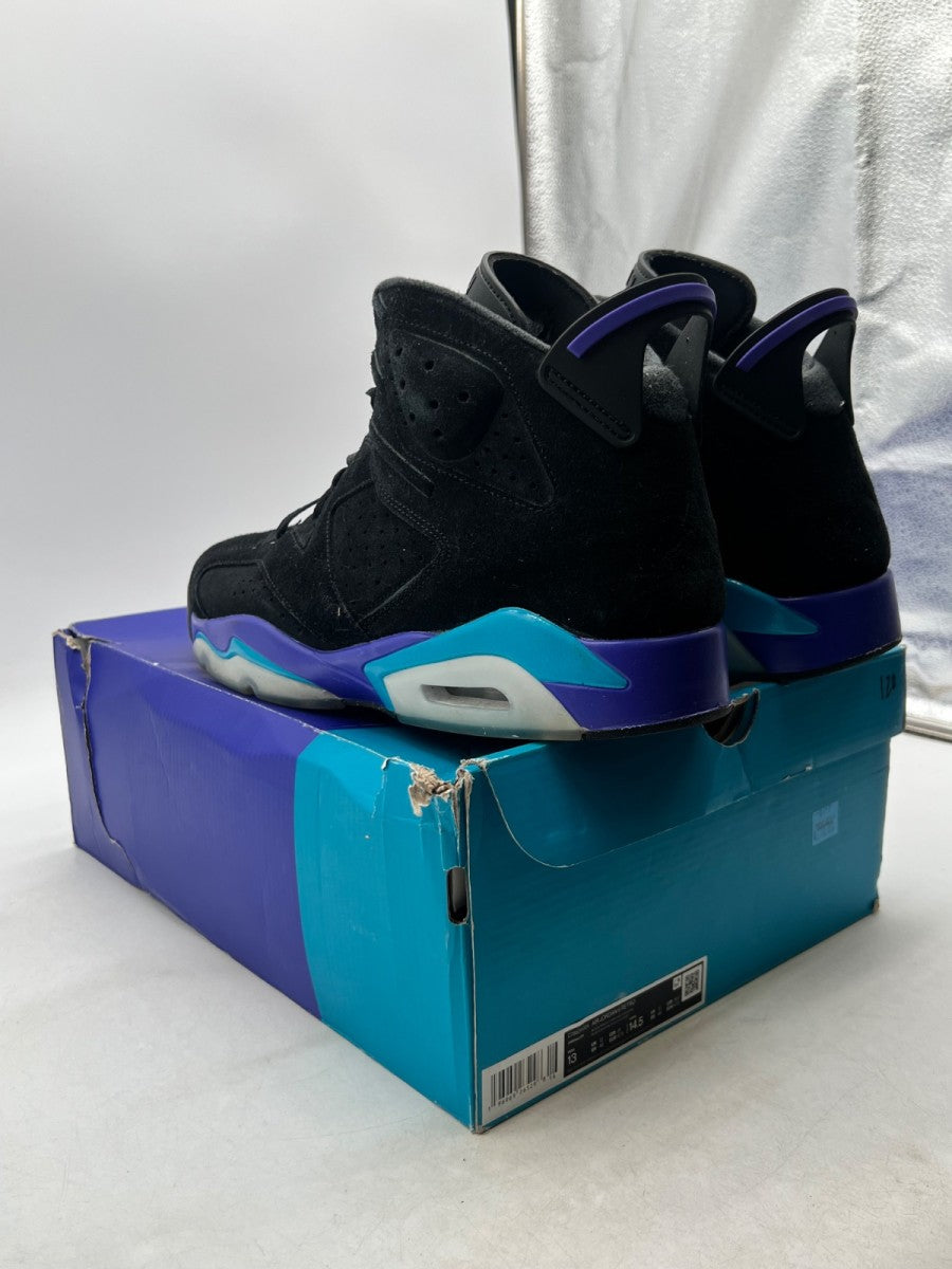Jordan 6 Retro Aqua 13 (Moderately Worn Pre-Owned) - Image 6
