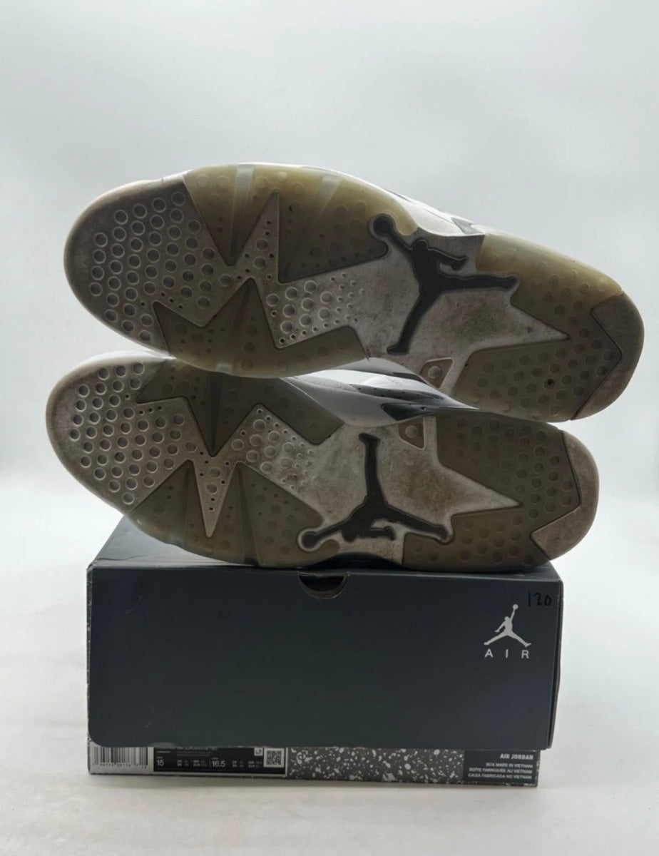 Jordan 6 Retro Cool Grey 15 (Moderately Worn Pre-Owned)JordanWhite/Medium Grey/Cool Grey - Image 8