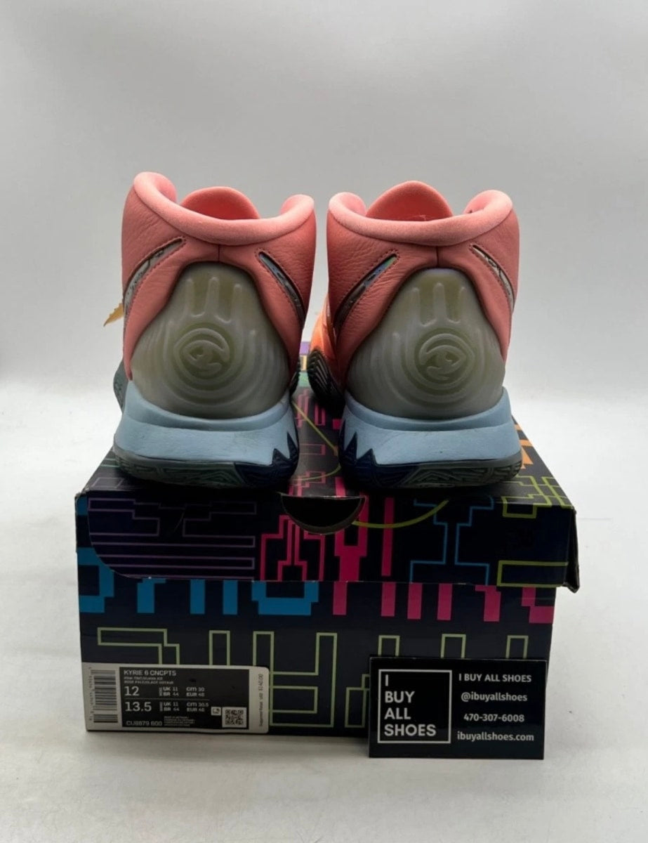 Nike Kyrie 6 Concepts Khepri (Regular Box) 12 (Lightly Worn Pre-Owned)NikePink Tint/Guava Ice - Image 3