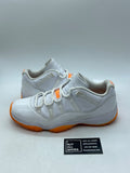 Jordan 11 Retro Low Citrus (2021) (Women's) 12W (Heavily Worn Pre-Owned) - Image 1