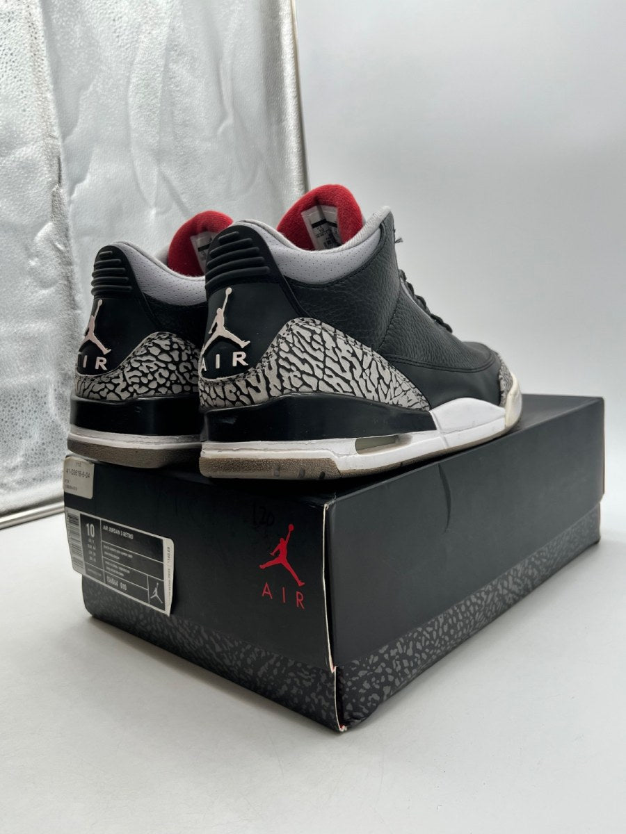 Jordan 3 Retro Black Cement (2011) (Size 10) - Image 3