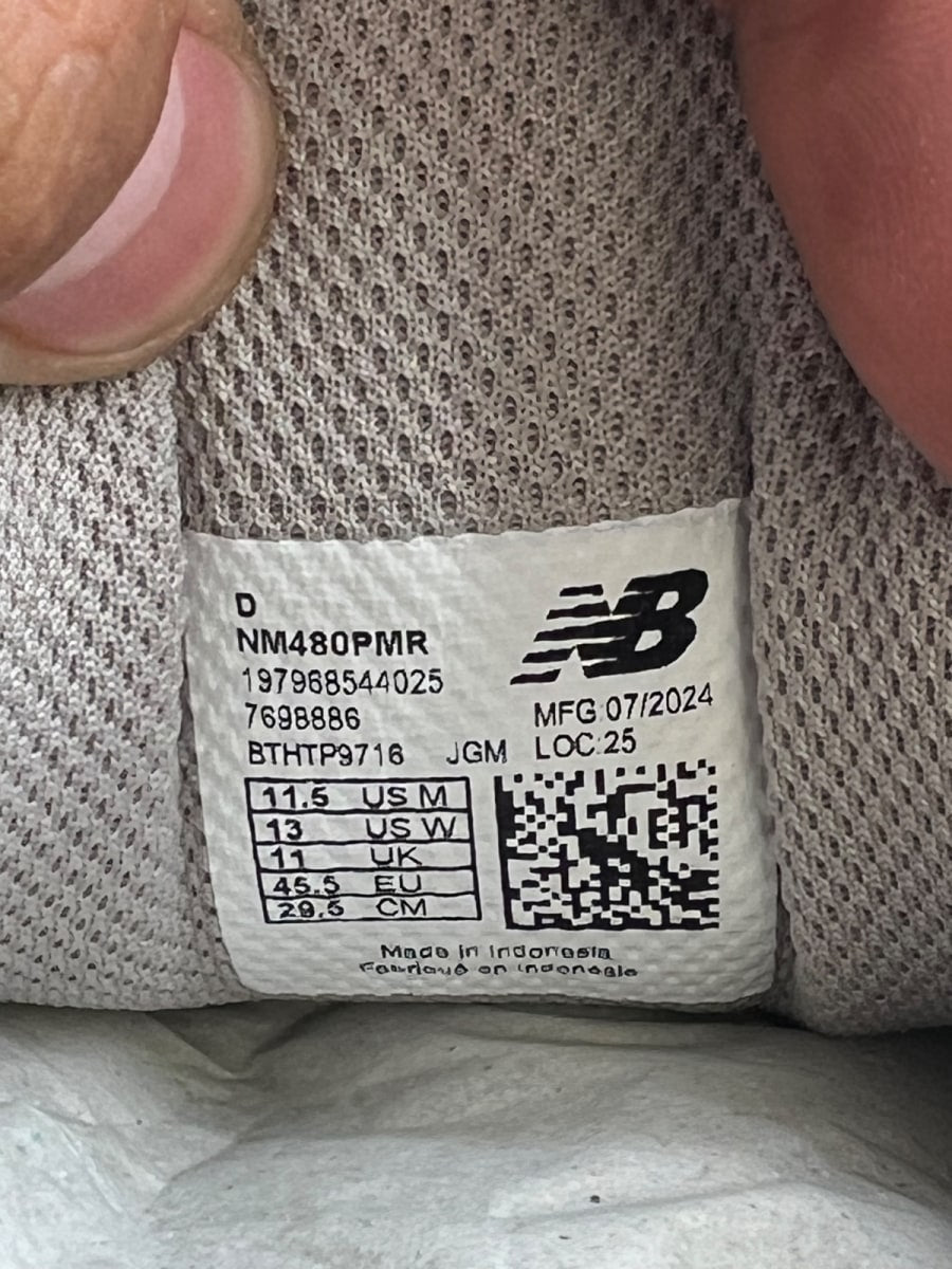 New Balance Numeric 480 Premier Morel Mushroom 11.5 (Lightly Worn Pre-Owned)New BalanceCream/Tan - Image 7