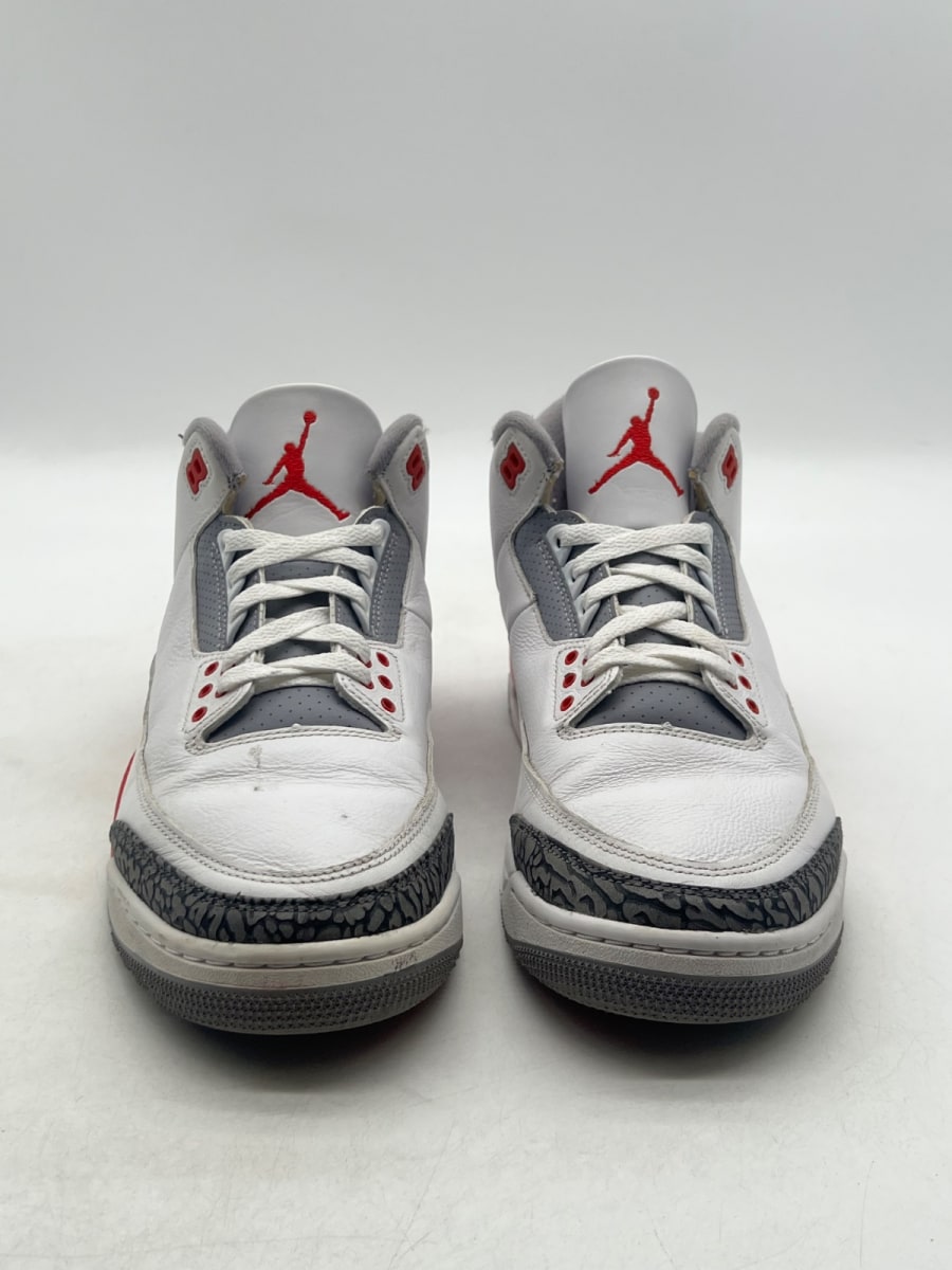 Jordan 3 Retro Fire Red (2022) 11 (Moderately Worn Pre-Owned) - Image 2