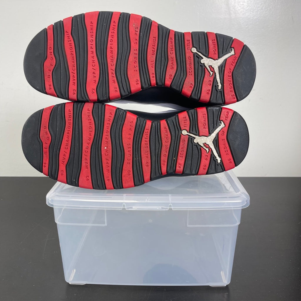 Jordan 10 Retro Double Nickel 10 (Moderately Worn Pre-Owned)JordanWhite/Black-True Red - Image 5