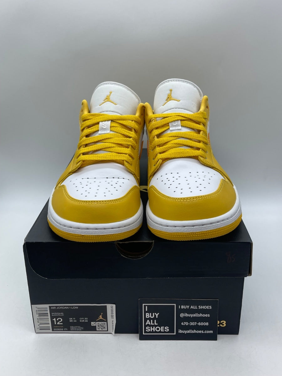 Jordan 1 Low Pollen 12 (Moderately Worn Pre-Owned) - Image 2