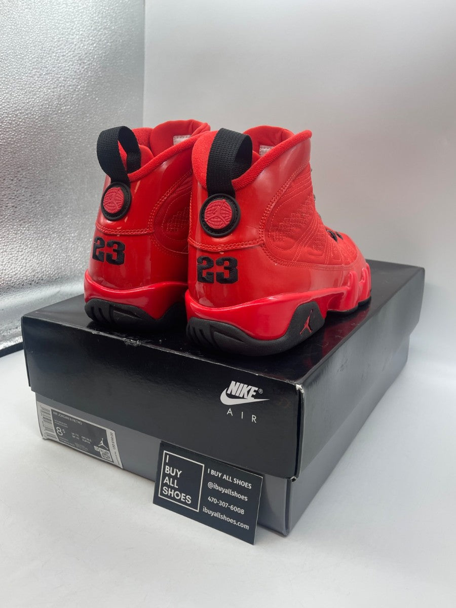 Jordan 9 Retro Chile Red 8.5 (Moderately Worn Pre-Owned) - Image 5