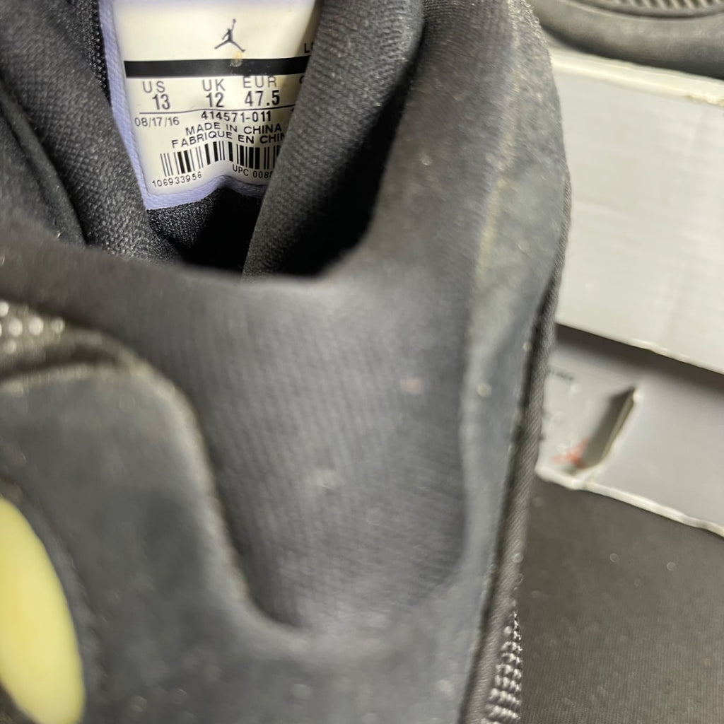Jordan 13 Retro Black Cat 13 (Moderately Worn Pre-Owned)JordanBlack/Anthracite-Black - Image 6