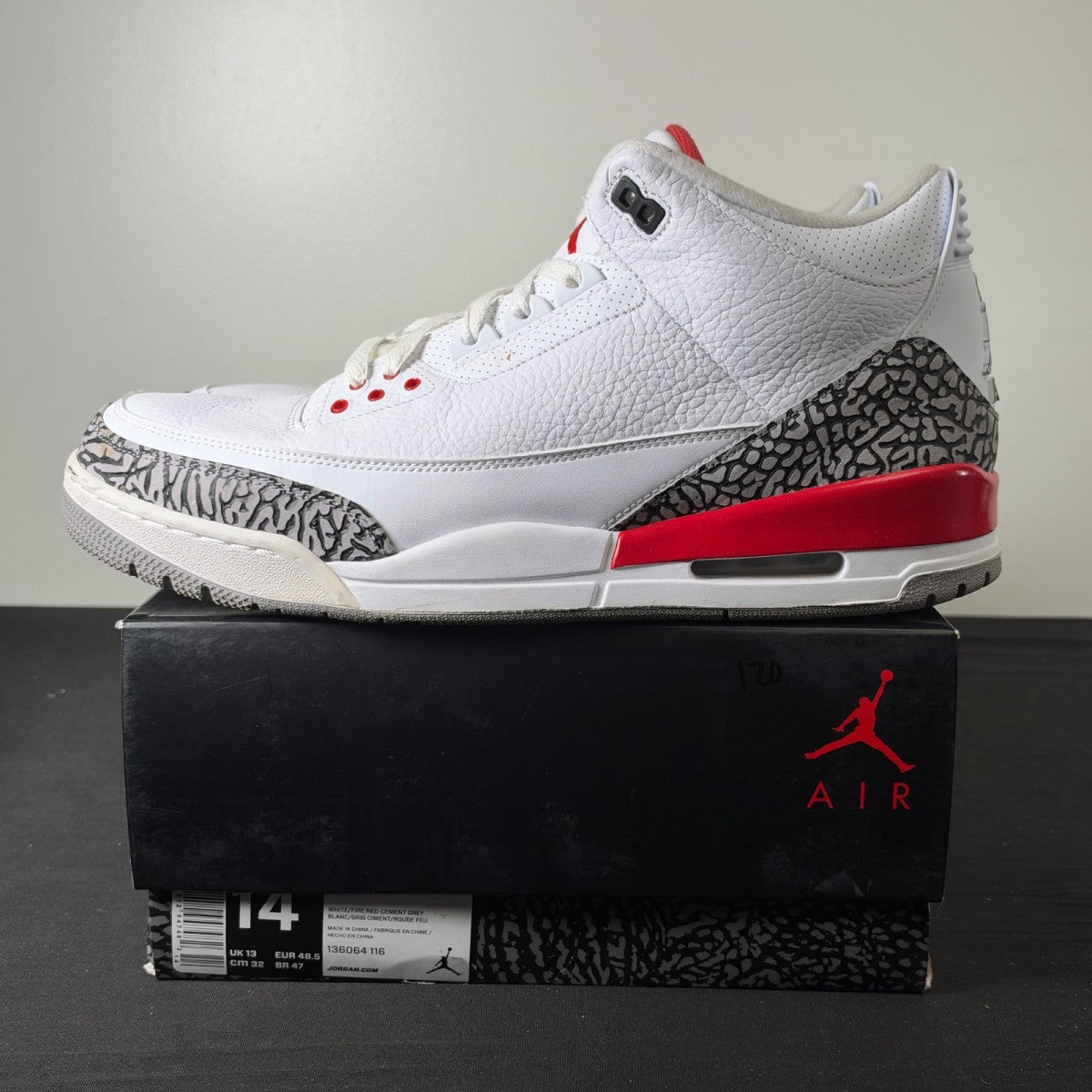 Jordan 3 Retro Hall of Fame (Size 14) - Image 3