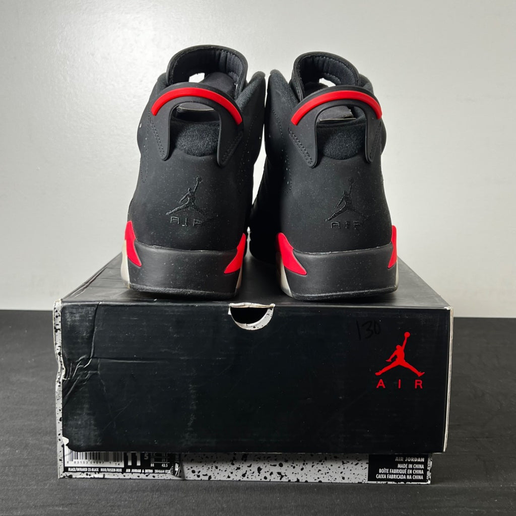 Jordan 6 Retro Infrared Black (2014) (Size 11.5) - aux