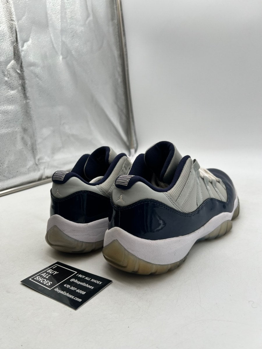 Jordan 11 Retro Low Georgetown 8 (Heavily Worn Pre-Owned) - Image 5