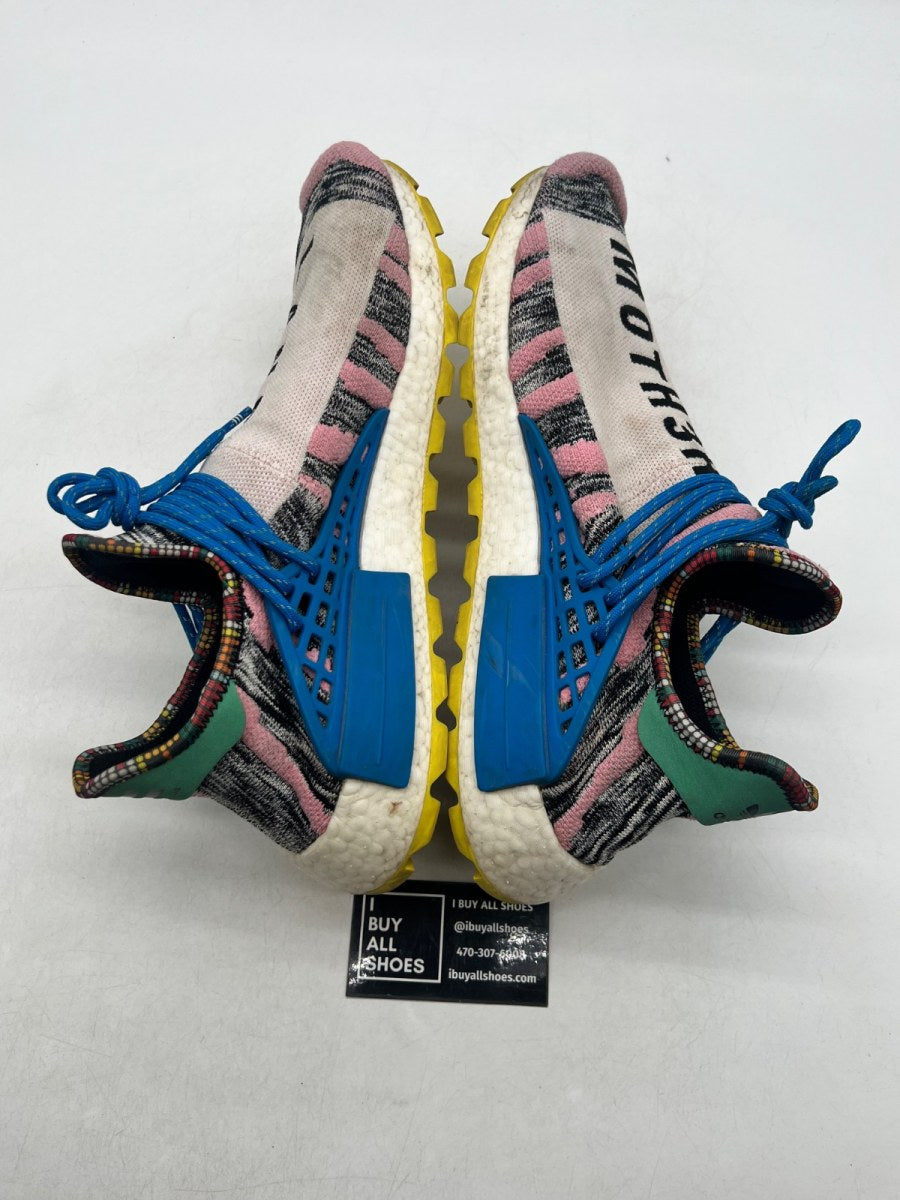 adidas NMD Hu Pharrell Solar Pack Mother 14 (Moderately Worn Pre-Owned) - Image 6