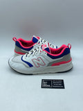 New Balance 997 'White Pink Blue' 10 (Moderately Worn Pre-Owned) - Image 1
