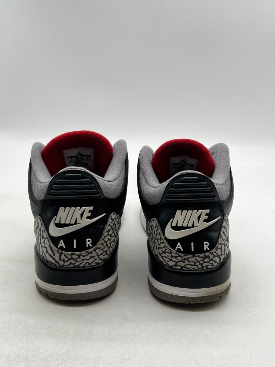 Jordan 3 Retro Black Cement (2018) 10.5 (Moderately Worn Pre-Owned) - Image 5