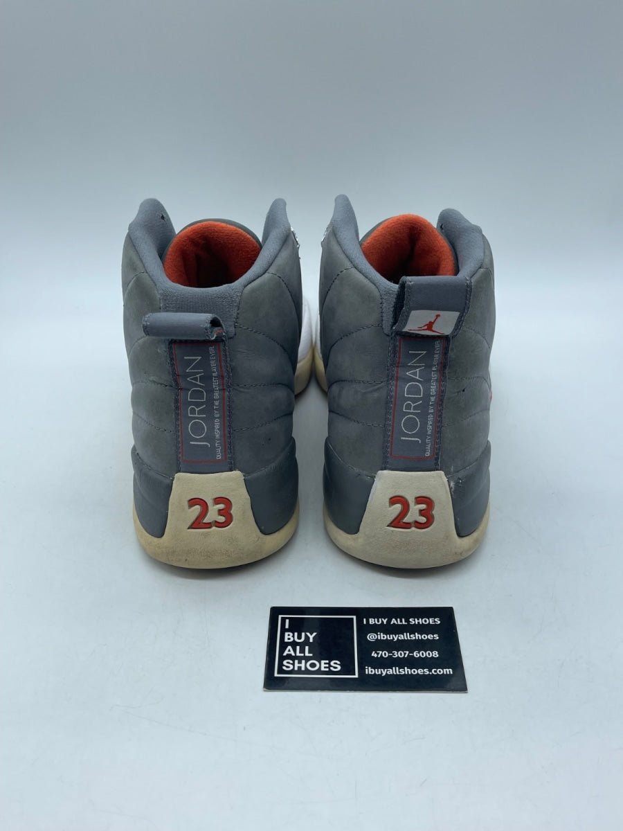 Jordan 12 Retro Cool Grey 12 (Heavily Worn Pre-Owned) - Image 3