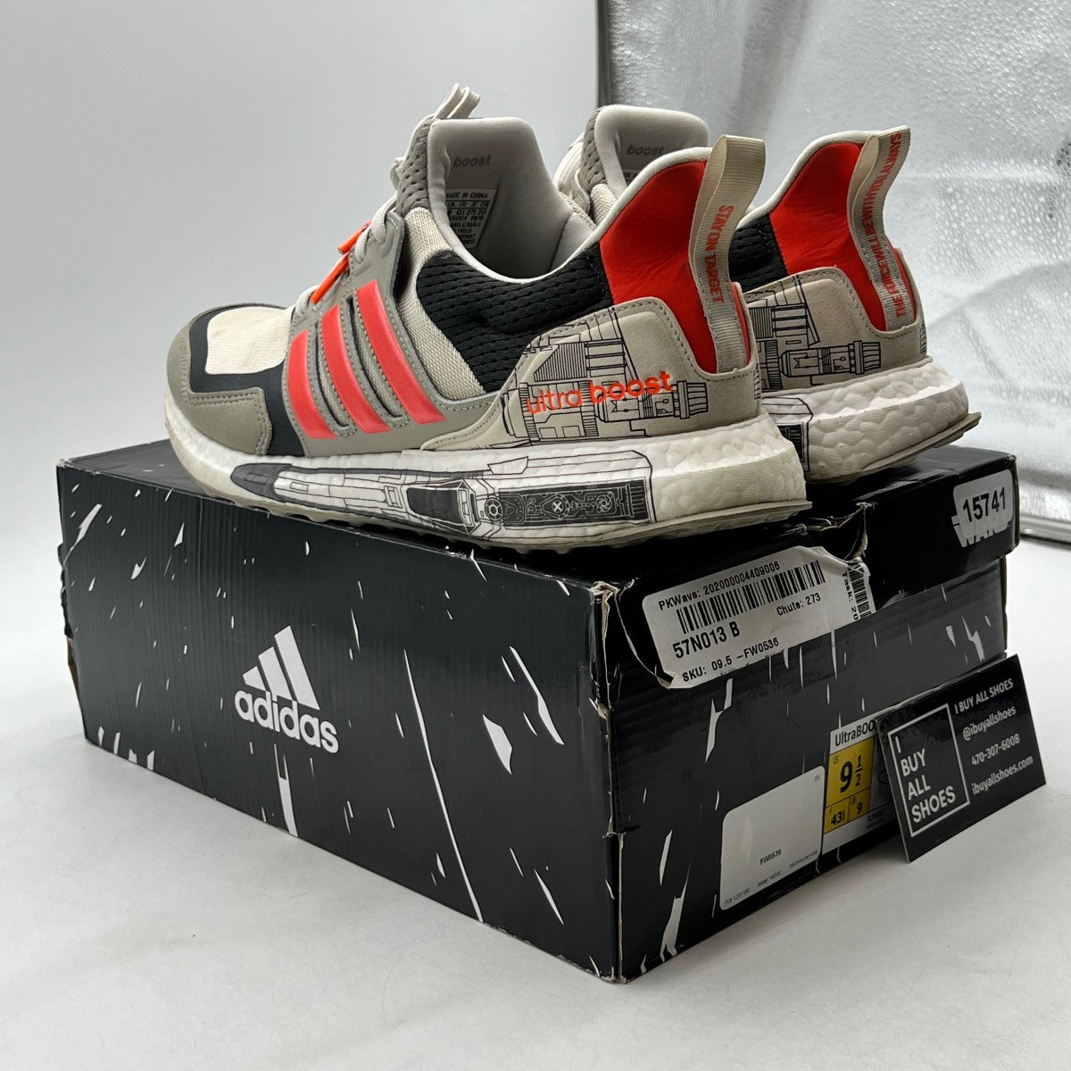 adidas Ultra Boost S&L Star Wars X-Wing - Image 4