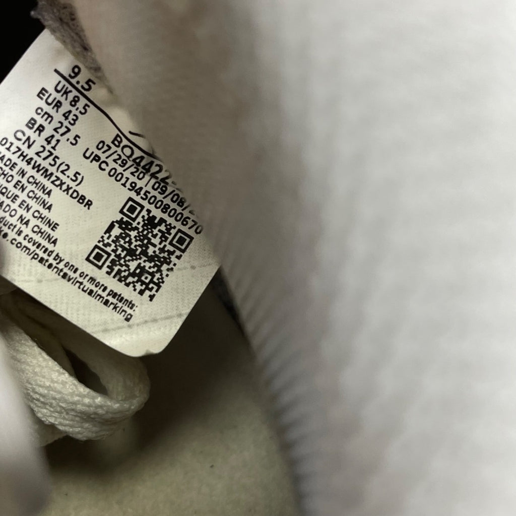 Jordan 1 Retro High '85 Neutral Grey 9.5 (Moderately Worn Pre-Owned)JordanWhite/Neutral Grey - Image 7