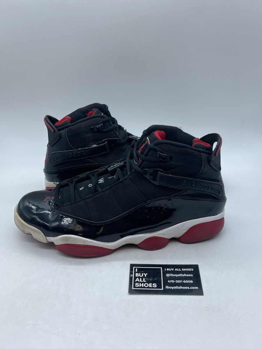 Jordan 6 Rings Bred (2013) 11.5 (Heavily Worn Pre-Owned) - Image 1