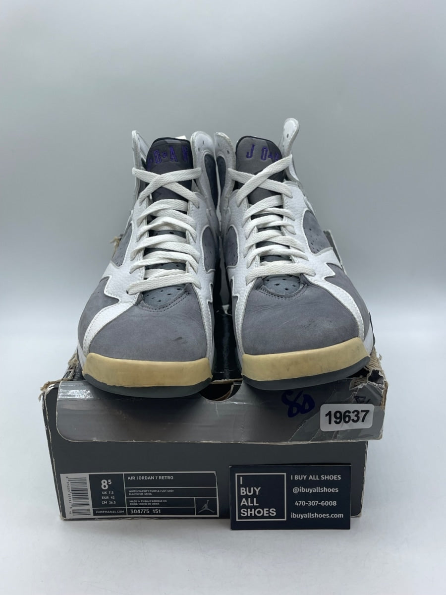 Jordan 7 Retro Flint 8.5 (Moderately Worn Pre-Owned) - Image 2