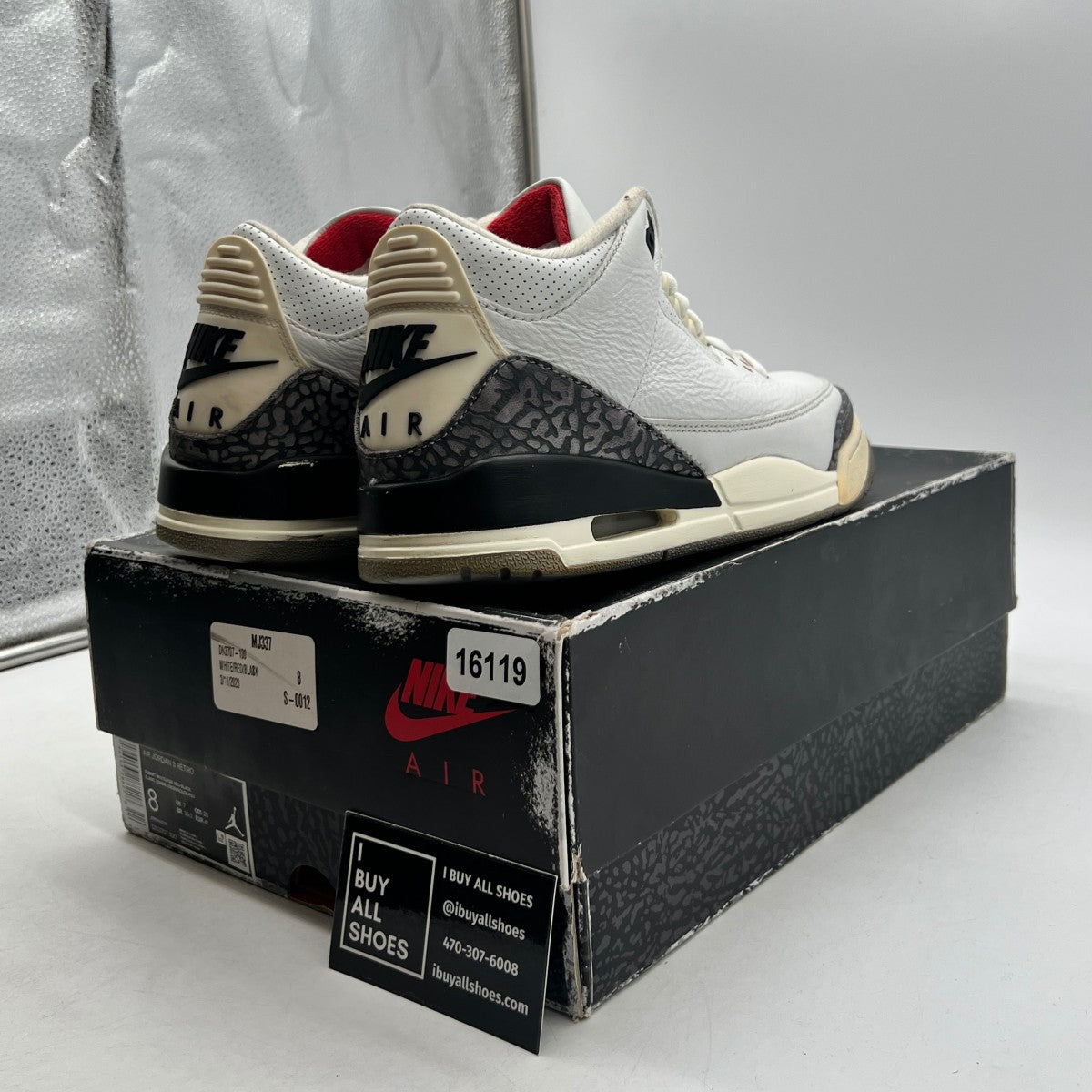 Jordan 3 Retro White Cement Reimagined - Image 5