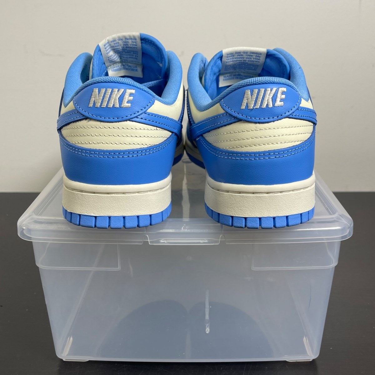 Nike Dunk Low Retro University Blue 10.5 (Moderately Worn Pre-Owned)NikeUniversity Blue/Coconut Milk - Image 4