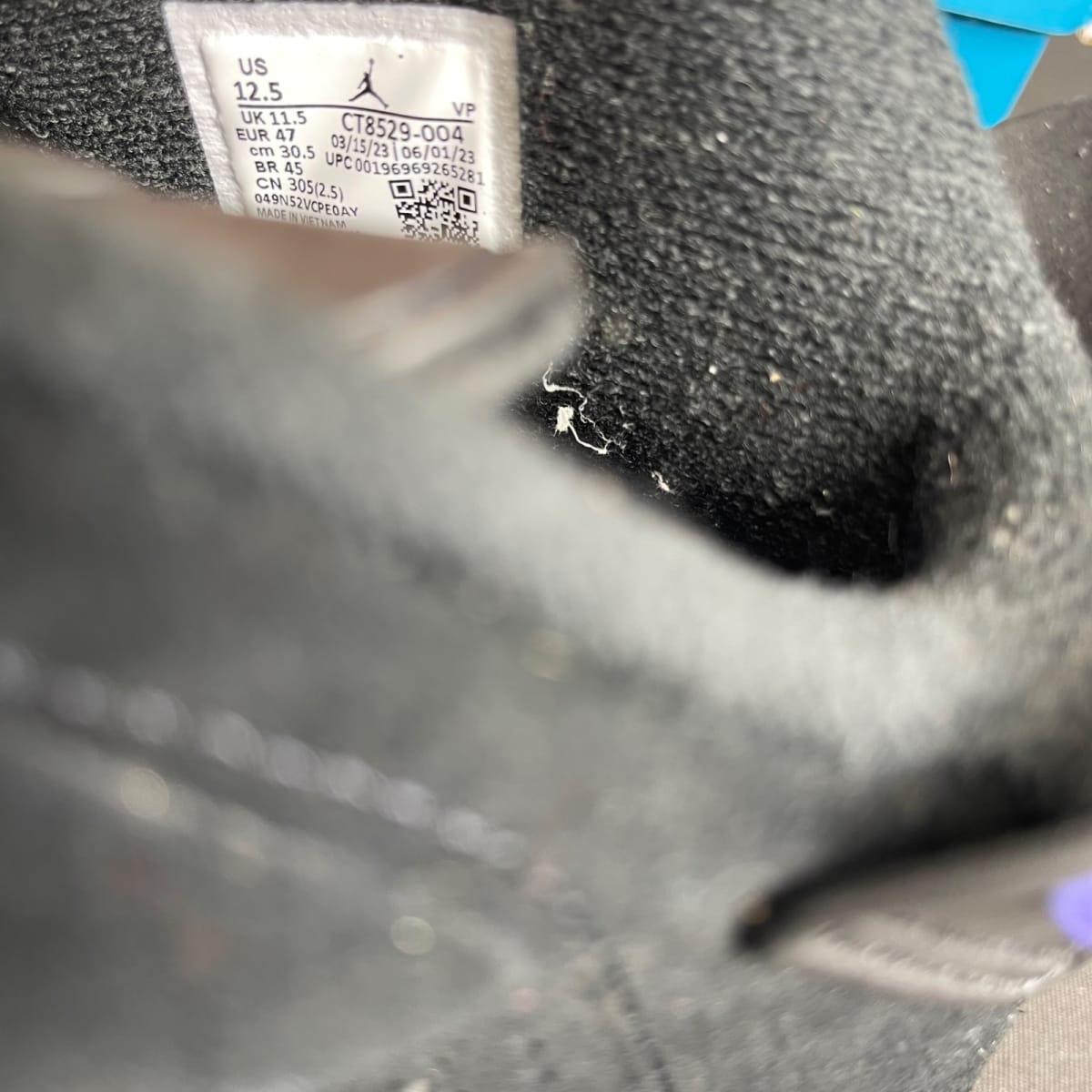 Jordan 6 Retro Aqua (Size 12.5) - aux