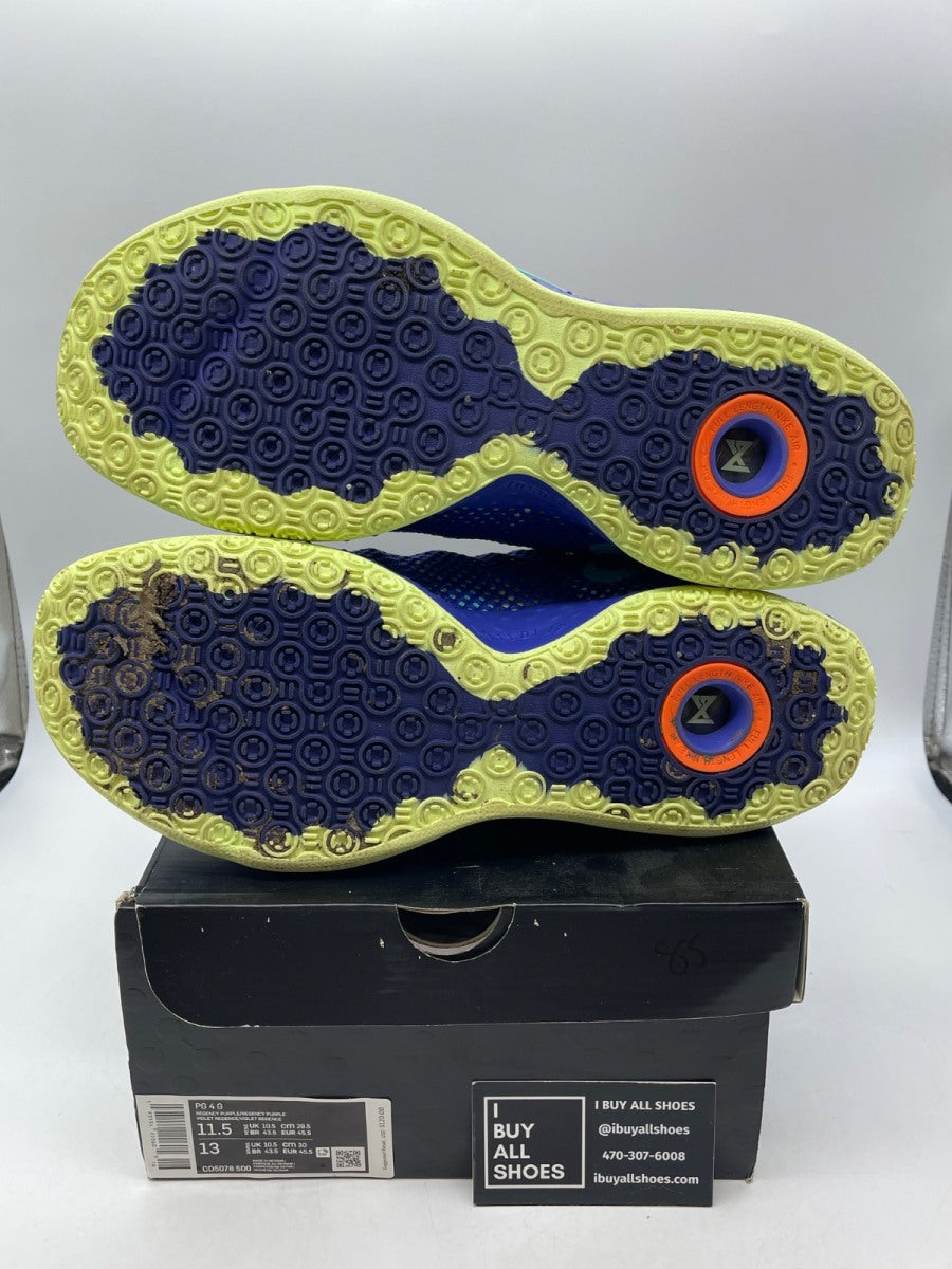 Gatorade x Nike PG 4 'GX' 11.5 (Moderately Worn Pre-Owned) - Image 7