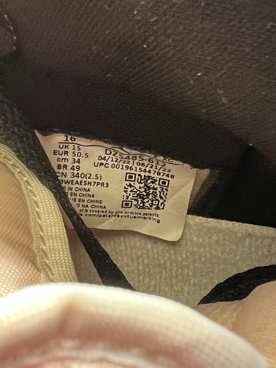 Jordan 1 Retro High OG Chicago Lost and Found 16 (Lightly Worn Pre-Owned) - Image 9