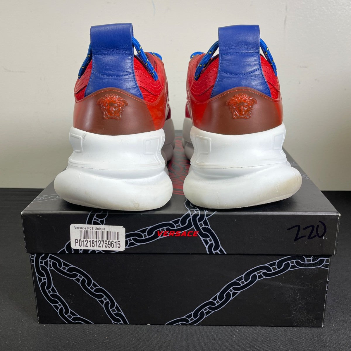Versace Chain Reaction 'Red Cherry' (Size 43) - Image 4