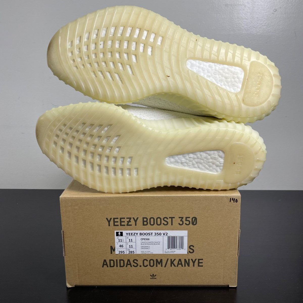 adidas Yeezy Boost 350 V2 Cream 11.5 (Moderately Worn Pre-Owned)adidasCream/White - Image 5
