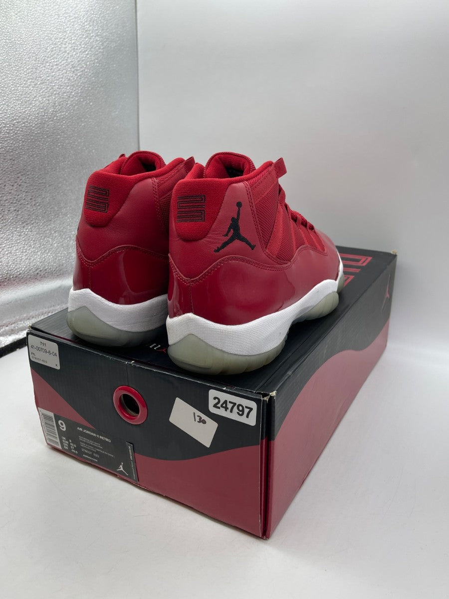 Jordan 11 Retro Win Like 96 9 (Moderately Worn Pre-Owned)JordanGym Red/Black-White - Image 5