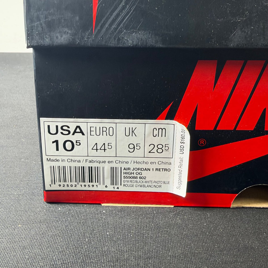 Jordan 1 Retro High Spider-Man Origin Story (Size 10.5) - aux