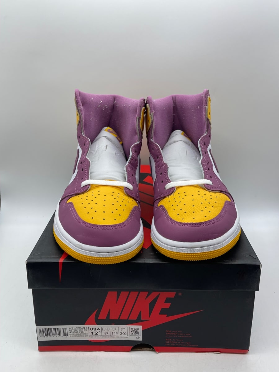 Jordan 1 Retro High OG Brotherhood 12.5 (Moderately Worn Pre-Owned) - Image 2