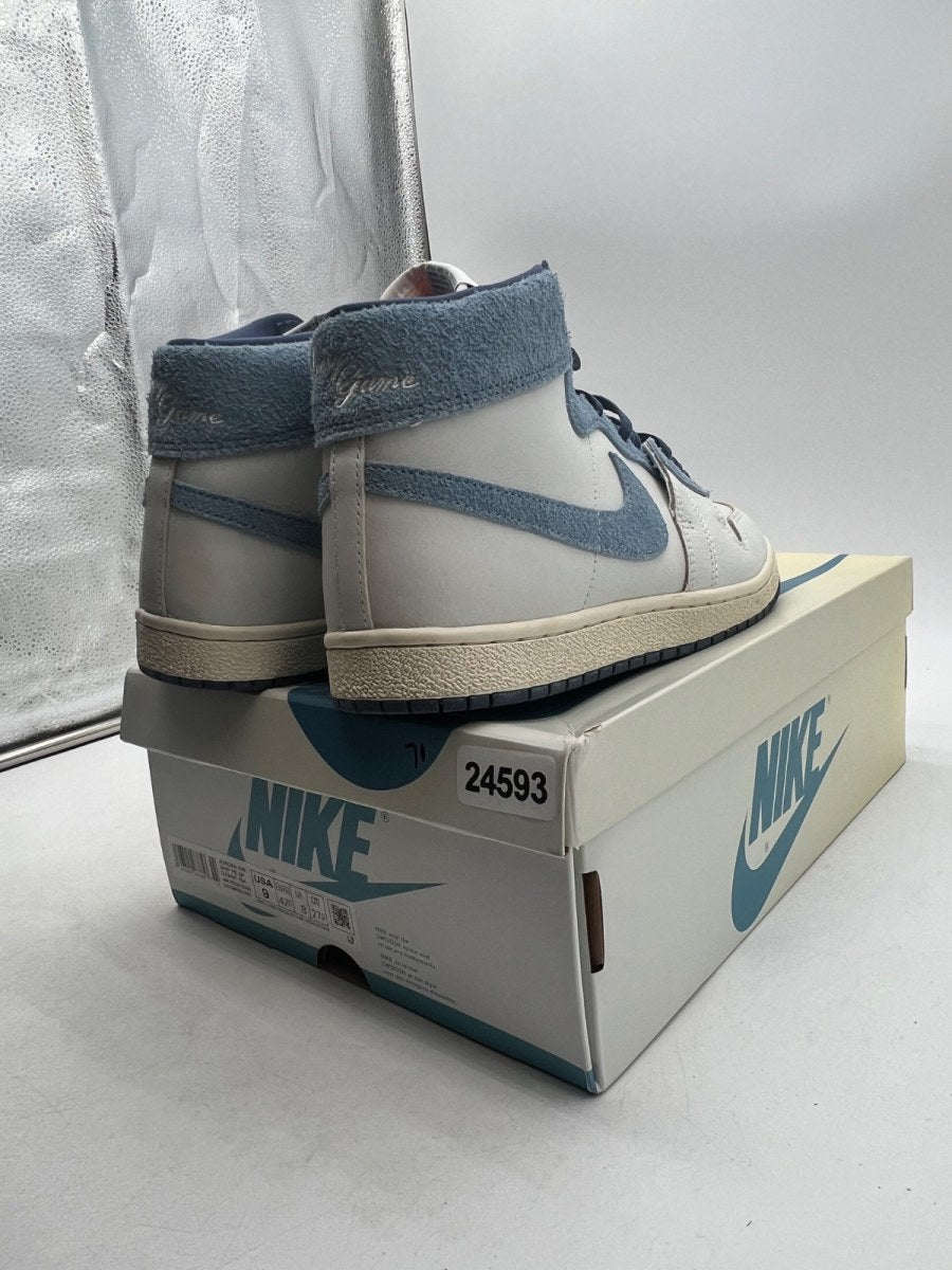 Nike Jordan Air Ship PE SP Every Game Diffused Blue 9 (Lightly Worn Pre-Owned)JordanSummit White/Diffused Blue/Chambray/Sail - Image 5